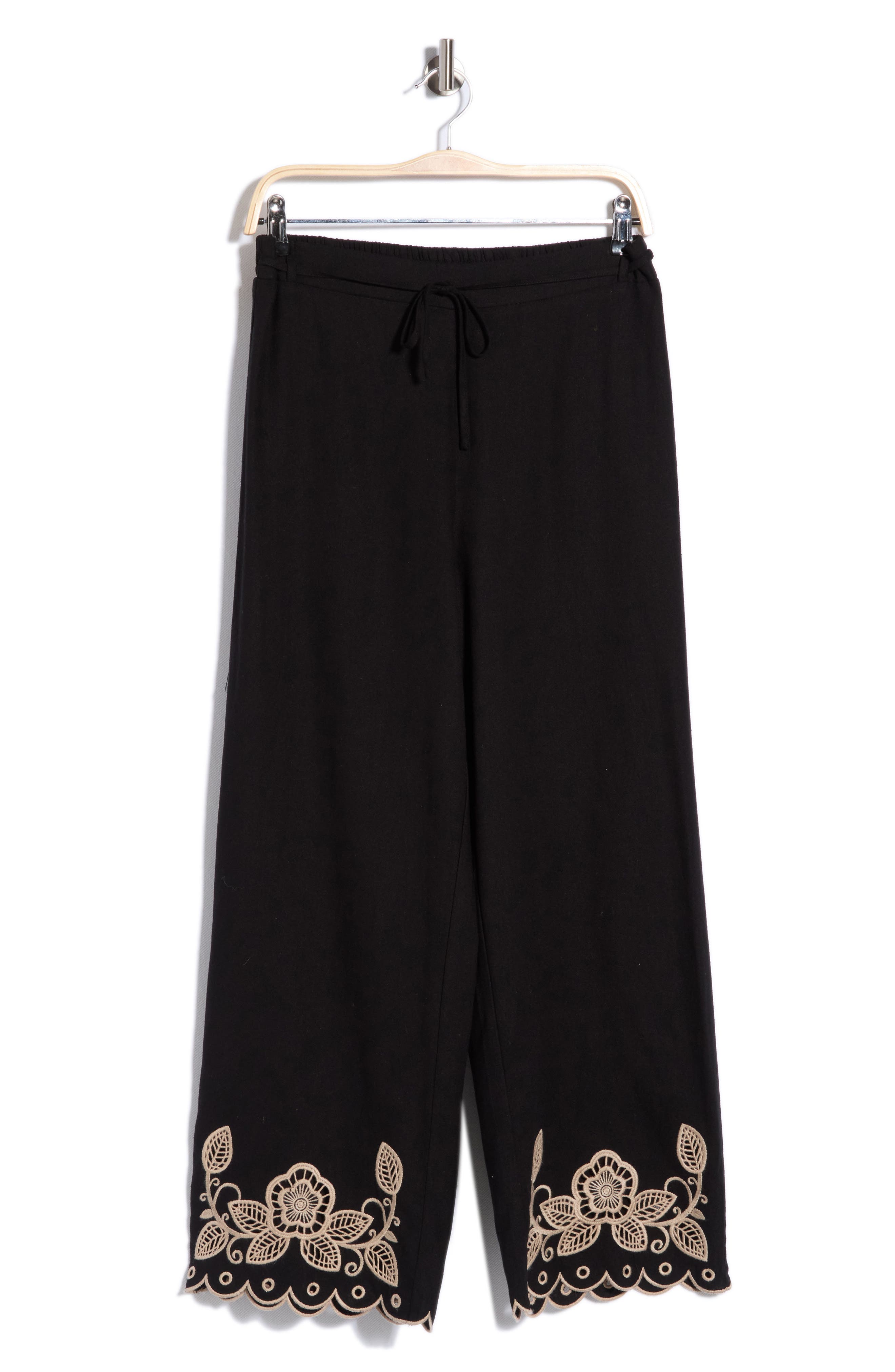 Ellen Tracy Embroidered Pants