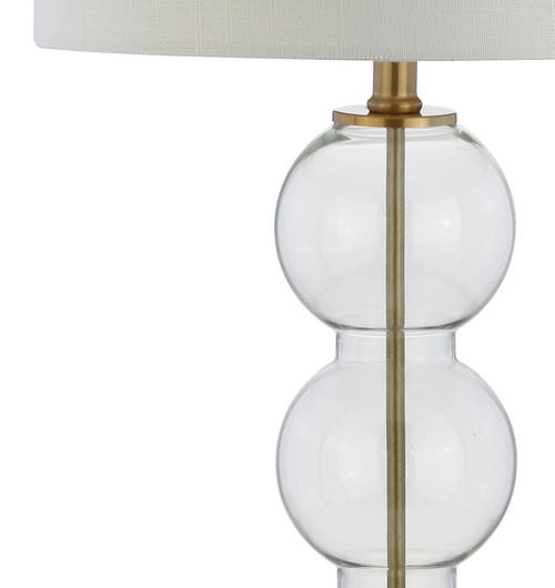 Jonathan Y Bella 27" Glass Triple-sphere Led Table Lamp