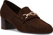 Anne Klein Akkarin Faux Leather Loafer Pump