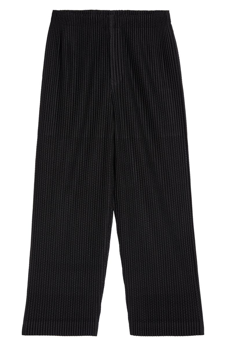 Homme Plissé Issey Miyake Outer Pleated Mesh Pants, Alternate, color, 