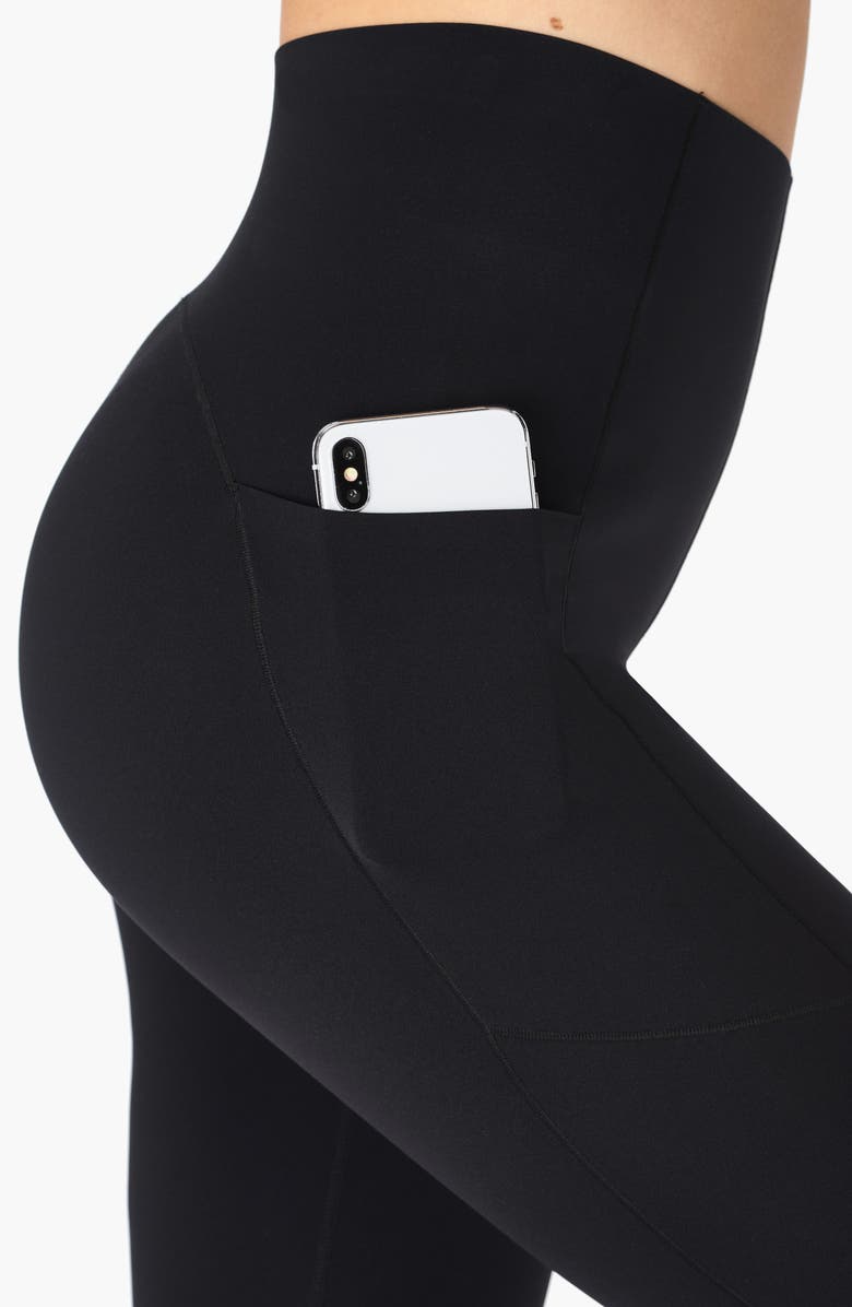 Sweaty Betty Power High Waist Pocket 7/8 Leggings, Alternate, color, Black