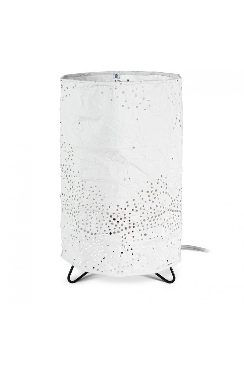 Soji Stella Solace Cylinder Northwest Table Lamp, Main, color, White