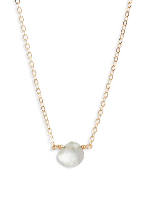 Birthstone Pendant Necklace