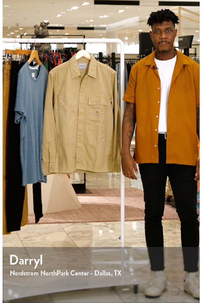 Charter Organic Cotton Twill Shacket video