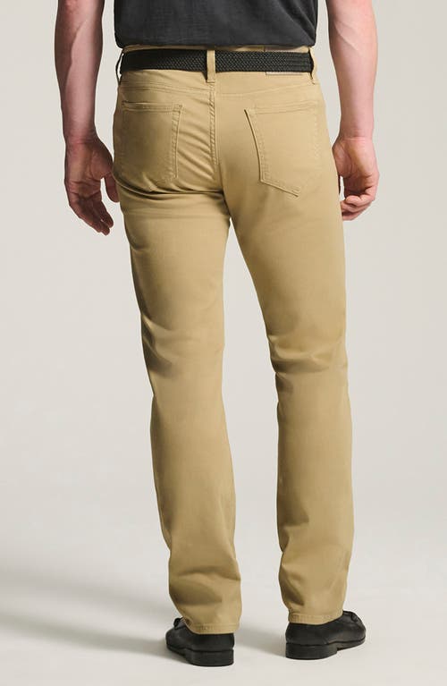 34 Heritage Courage Textured Straight Leg Pants In Brown