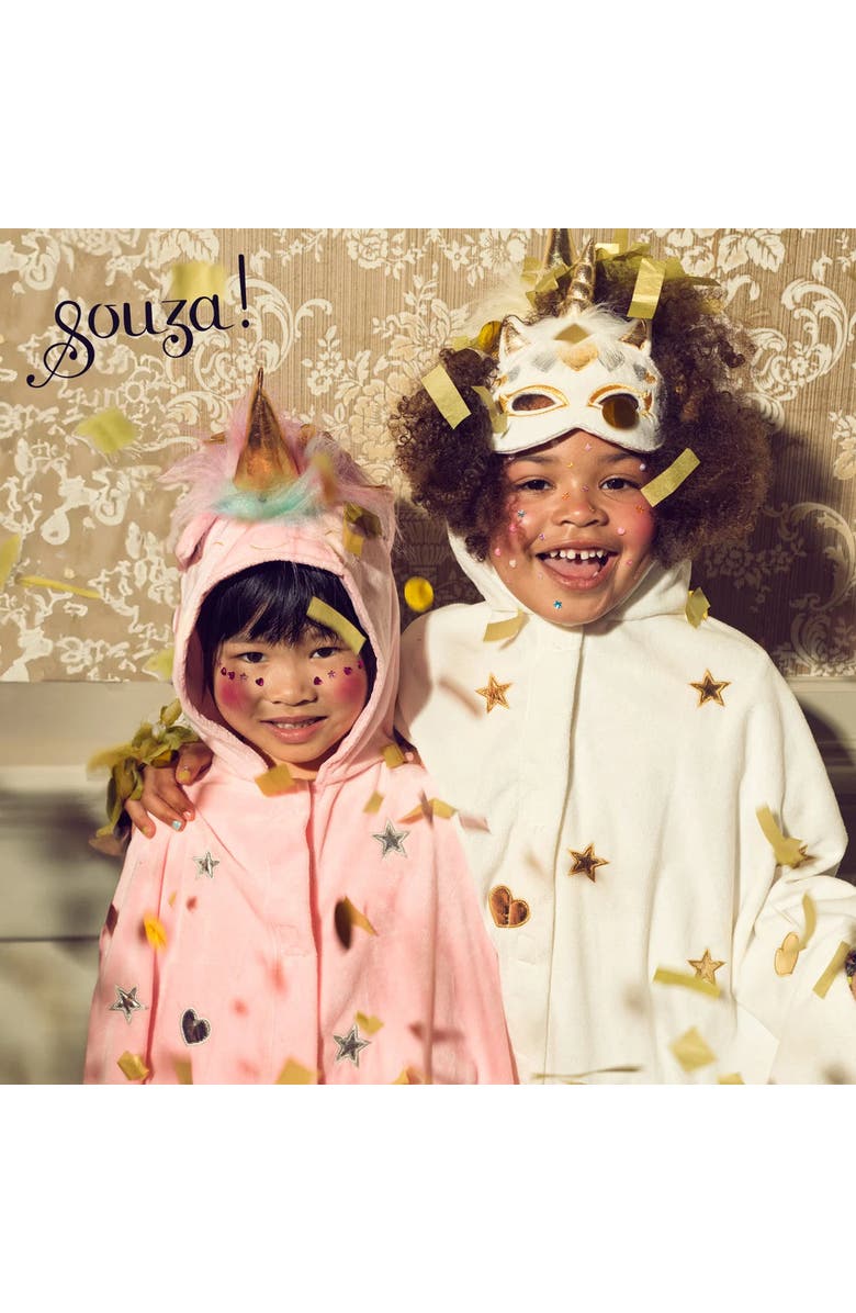 Souza Unicorn Costume Cape, Alternate, color, Pink