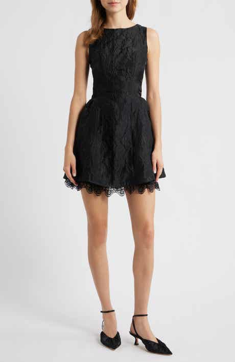 Sister Jane Screenplay Floral Jacquard Cocktail Dress
