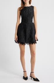 Sister Jane Screenplay Floral Jacquard Cocktail Dress