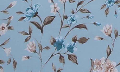 Azores Home 300 Thread Count Organic Cotton Sheet Set In Blue