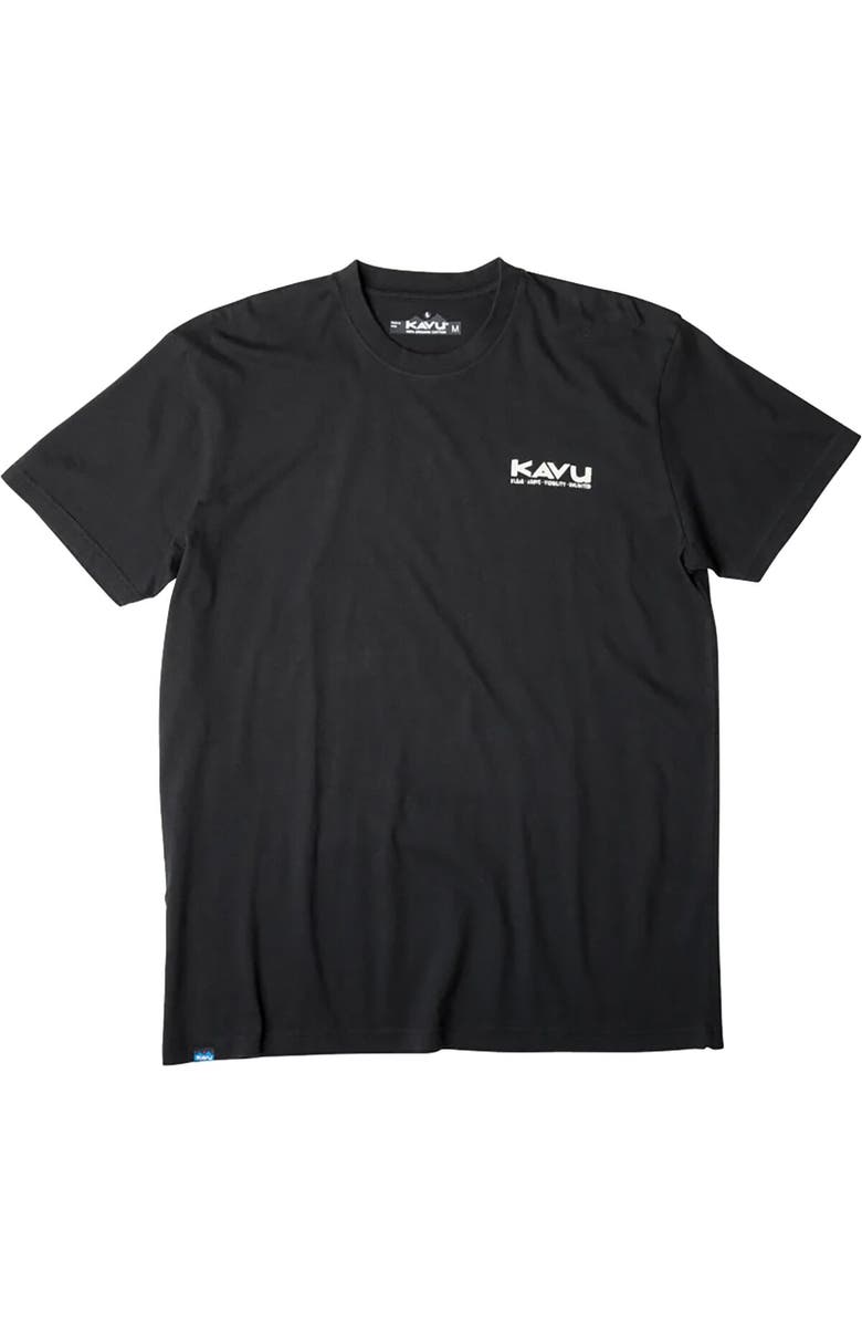 KAVU Klear Above Etch Art T-Shirt - Men's, Alternate, color, Black
