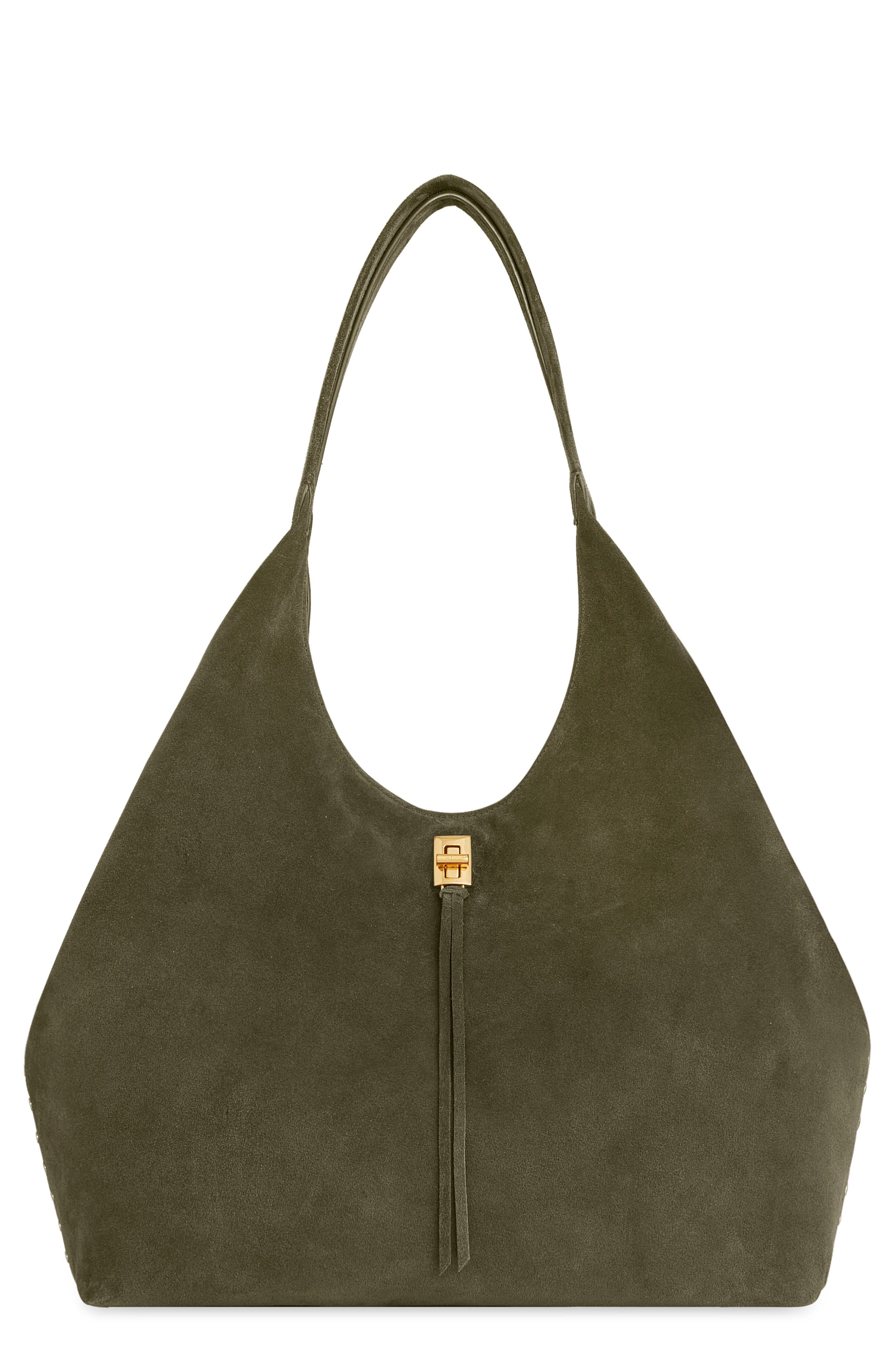 Darren Suede Carryall, Main, color, OLIVE
