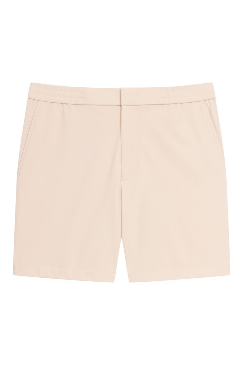 Curtis Slim Fit Internal Drawstring Shorts, Alternate, color, EARL GREY