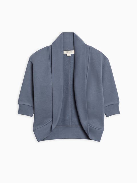 Organic Finola Fleece Cocoon Cardigan (Toddler & Little Kids)