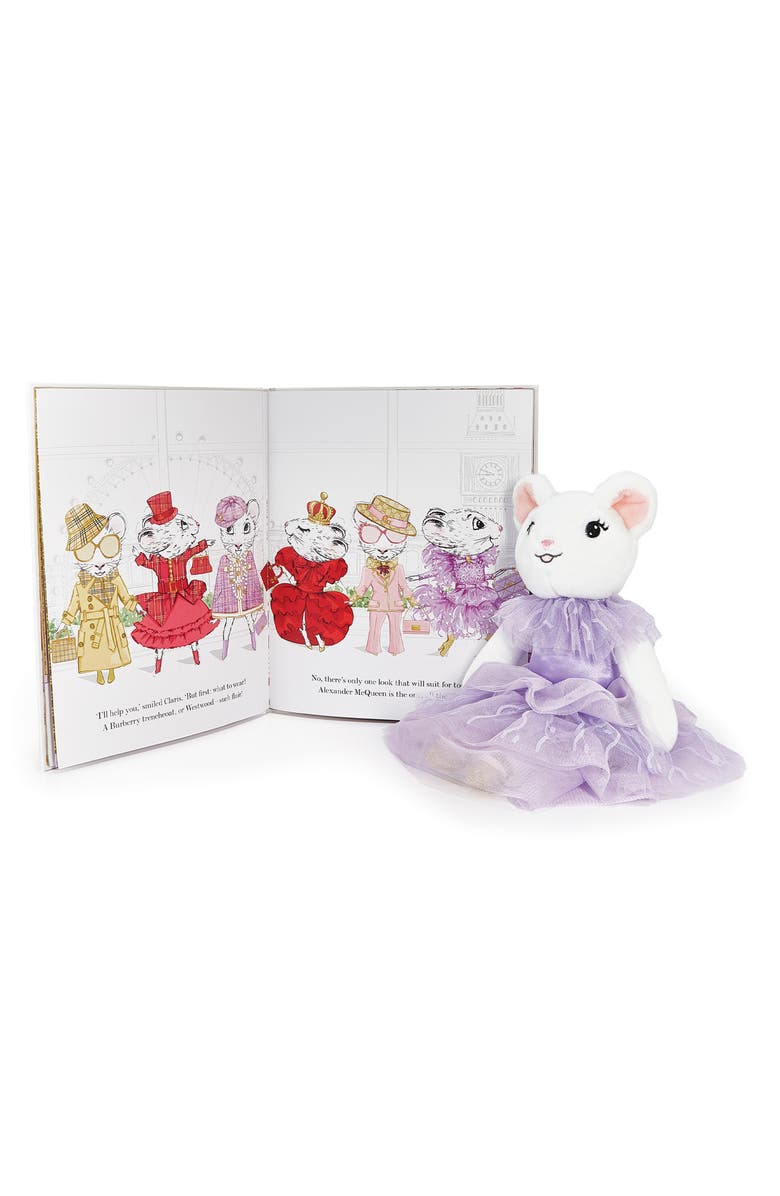 Claris the Mouse 'Claris The Chicest Mouse In Paris: The Secret Crown' Book & Stuffed Animal Set, Alternate, color,