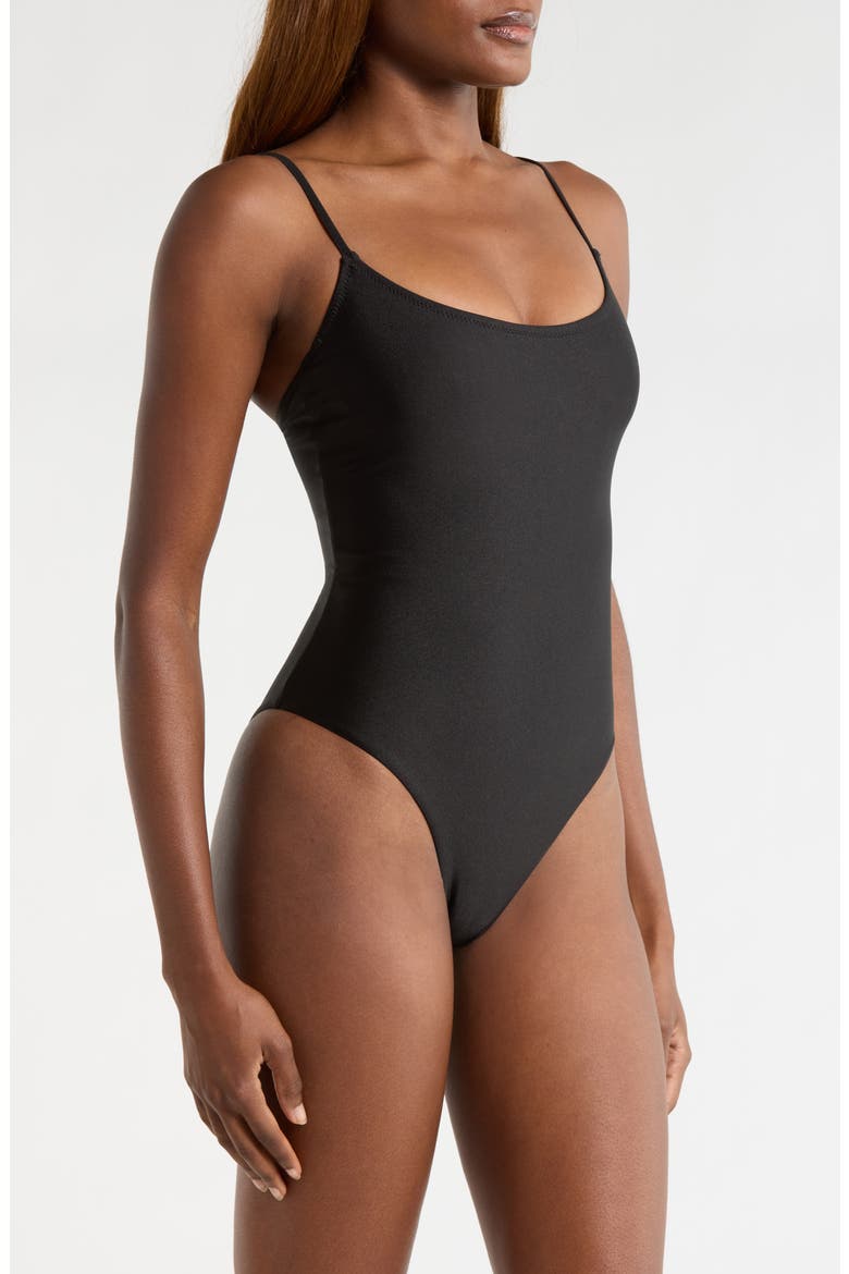 Underwire One-Piece Swimsuit, Alternate, color, TWILIGHT BLACK