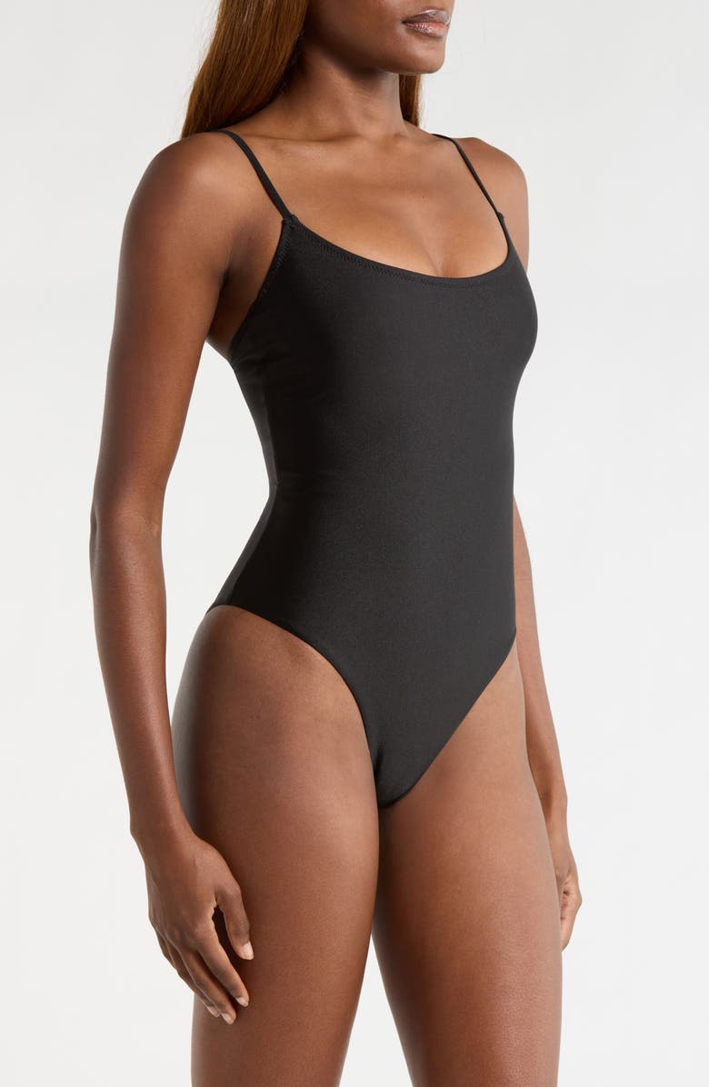 Kulani Kinis Underwire One-Piece Swimsuit, Alternate, color, Twilight Black