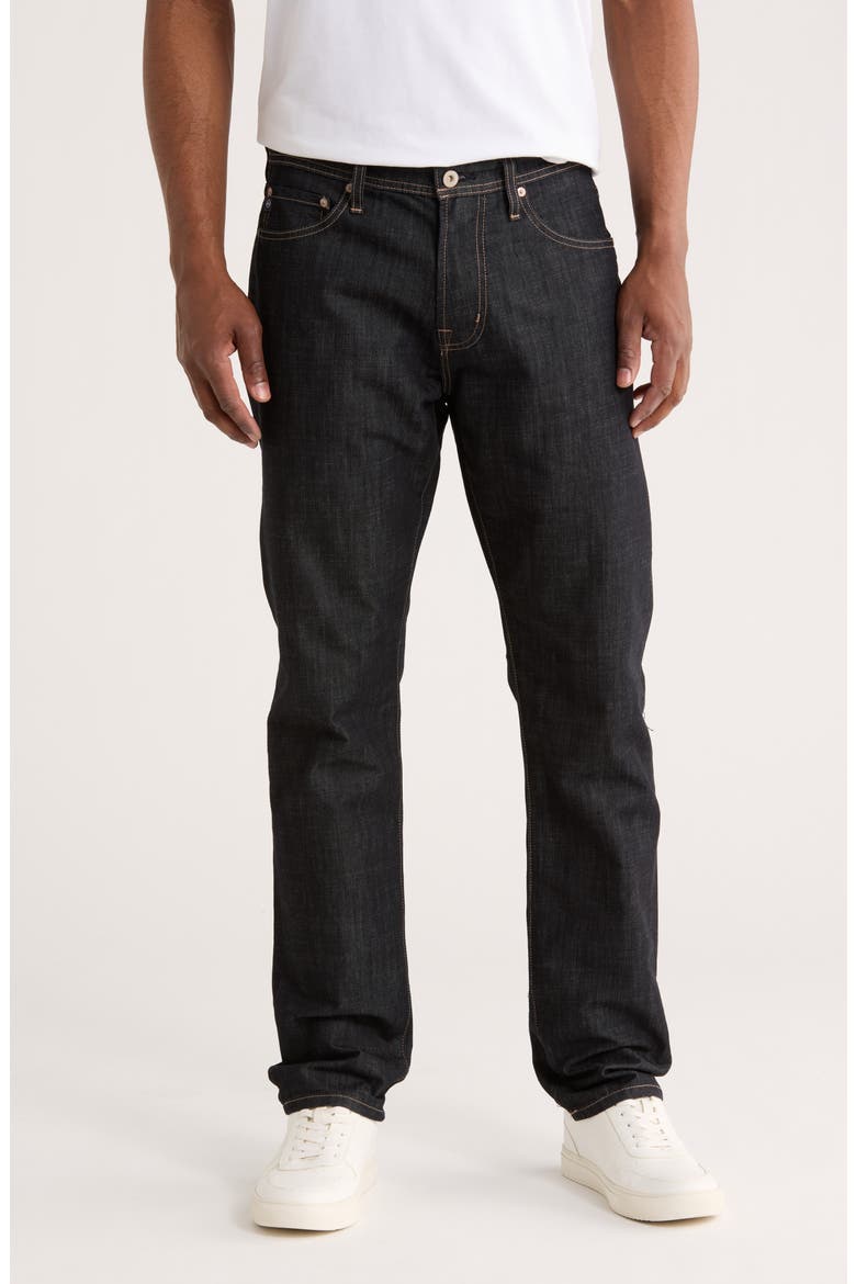 Everett Slim Straight Leg Jeans, Main, color, DARK INDIGO