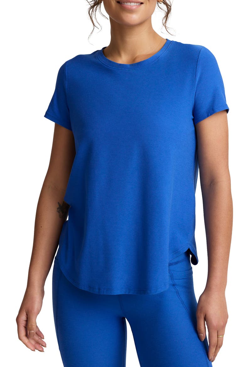 Featherweight on the Down Low T-Shirt, Main, color, COURT BLUE