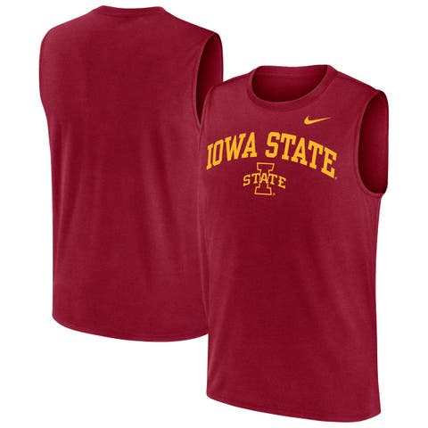 Men's Nike Cardinal Iowa State Cyclones Legend Dri-FIT Tank Top