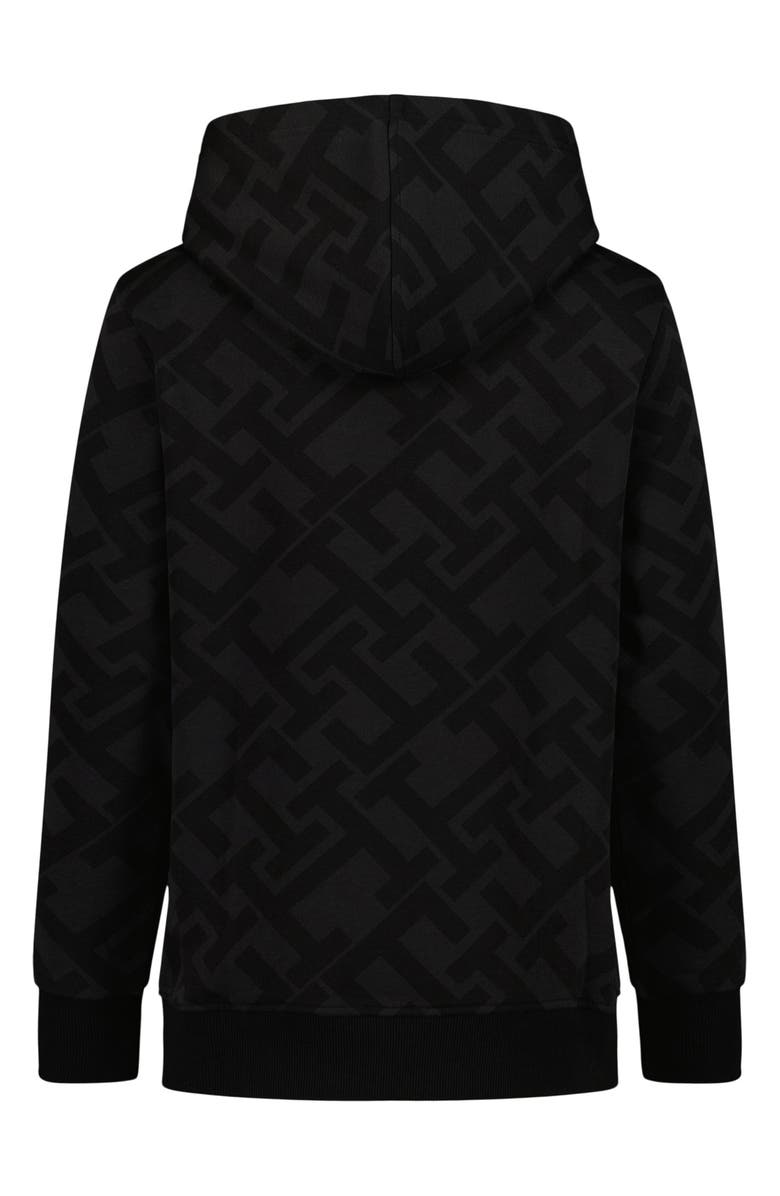 Tommy Hilfiger Kids' Monotype Graphic Hoodie, Alternate, color, Black