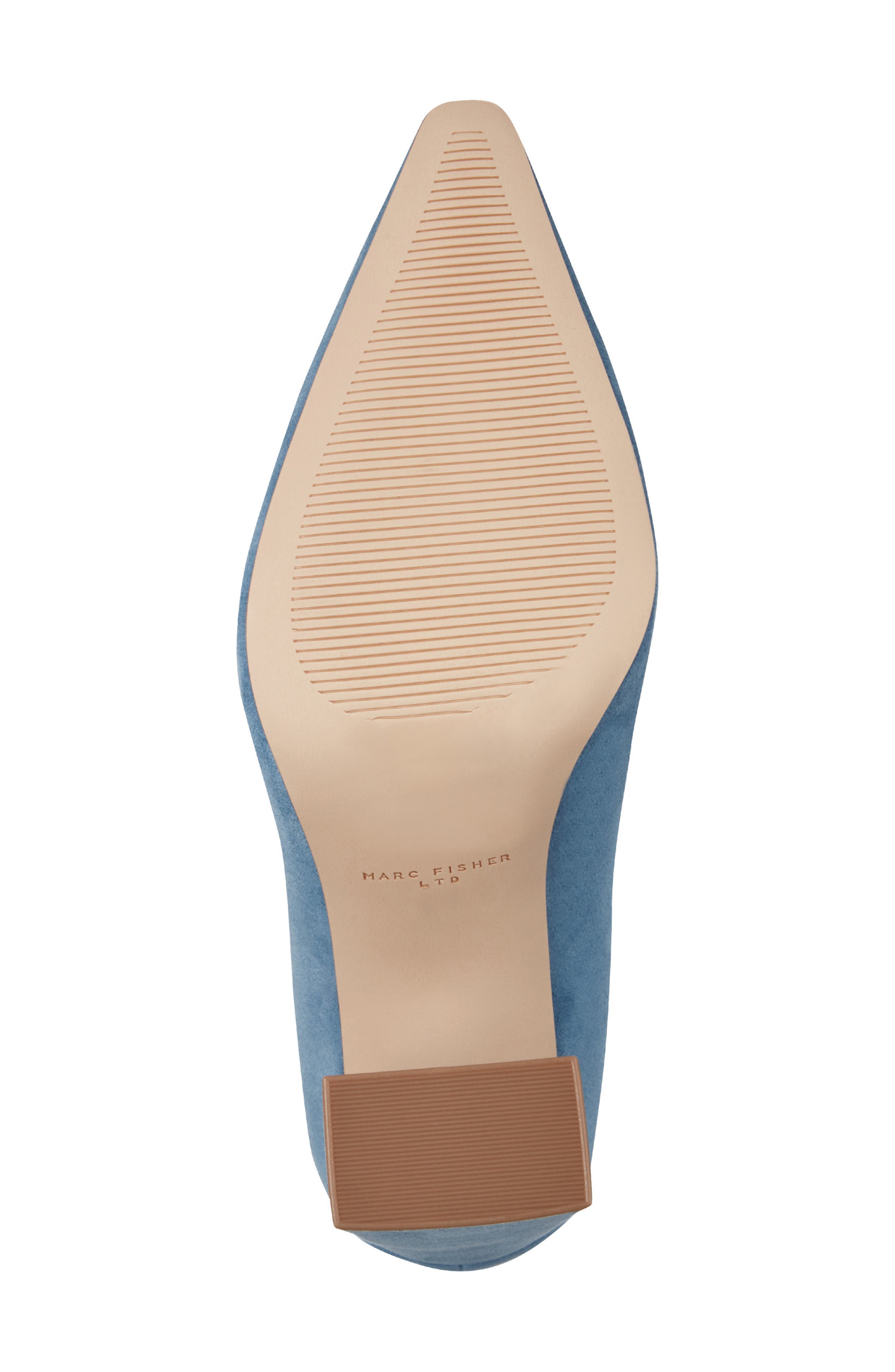 Minny Pointed Toe Pump, Alternate, color, MEDIUM BLUE