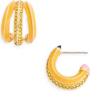 BaubleBar Pencil Hoop Earrings