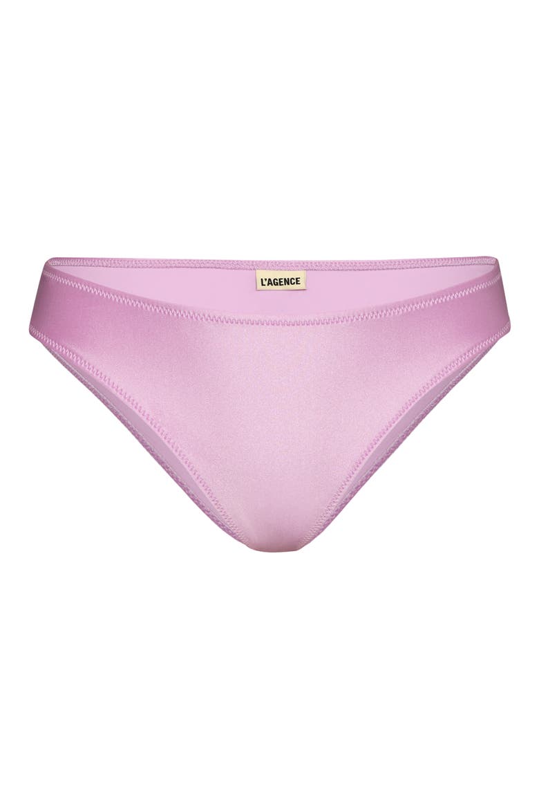 Nicole Classic Bikini Bottoms, Alternate, color, LIGHT VIOLET