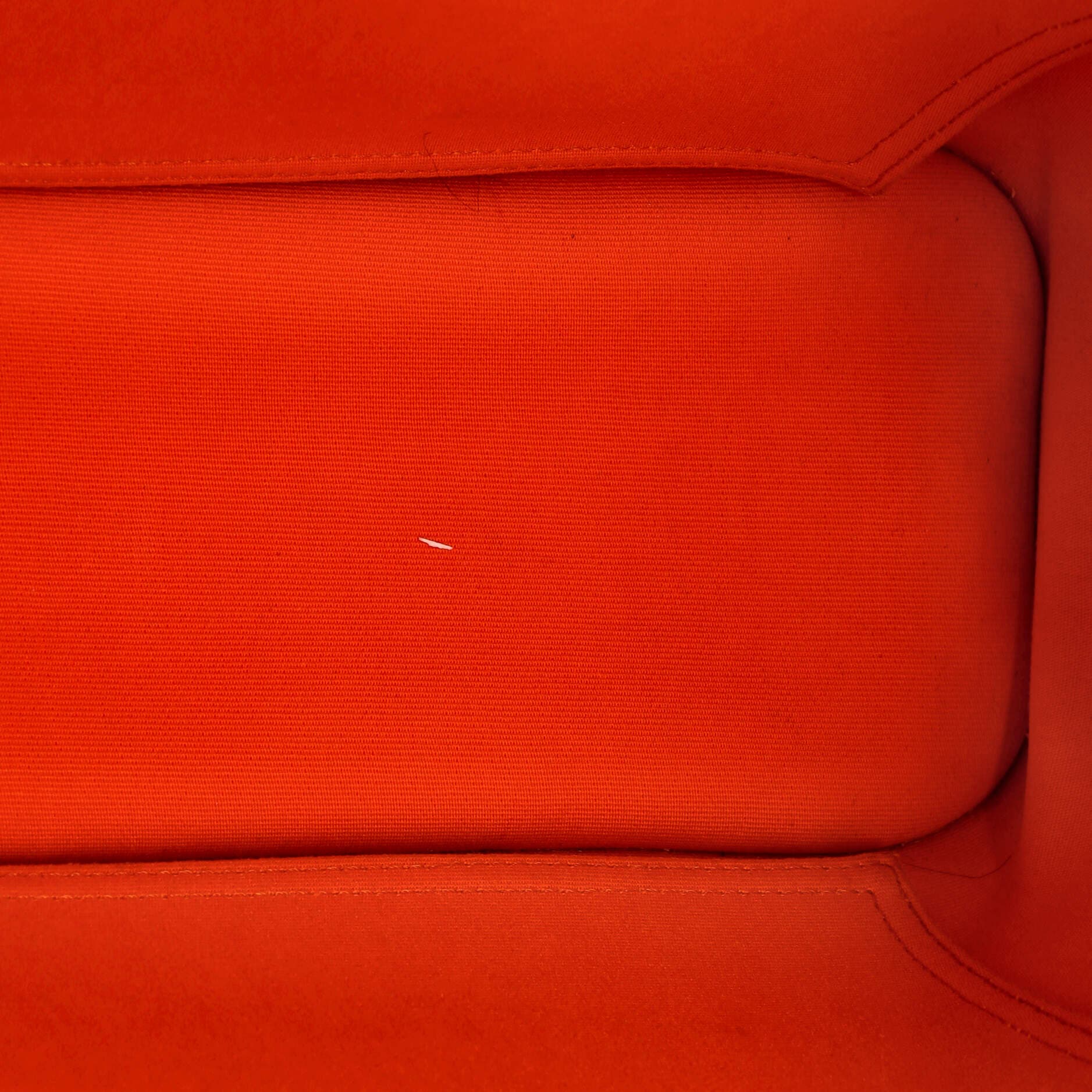 Pre-Owned Hermes Cabag Handbag Toile and Leather 32, Alternate, color, 