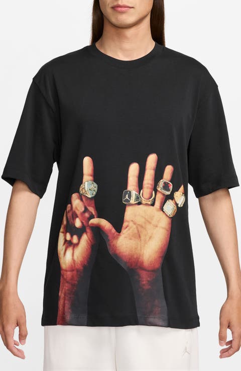 Flight MVP Rings Oversize Graphic T-Shirt