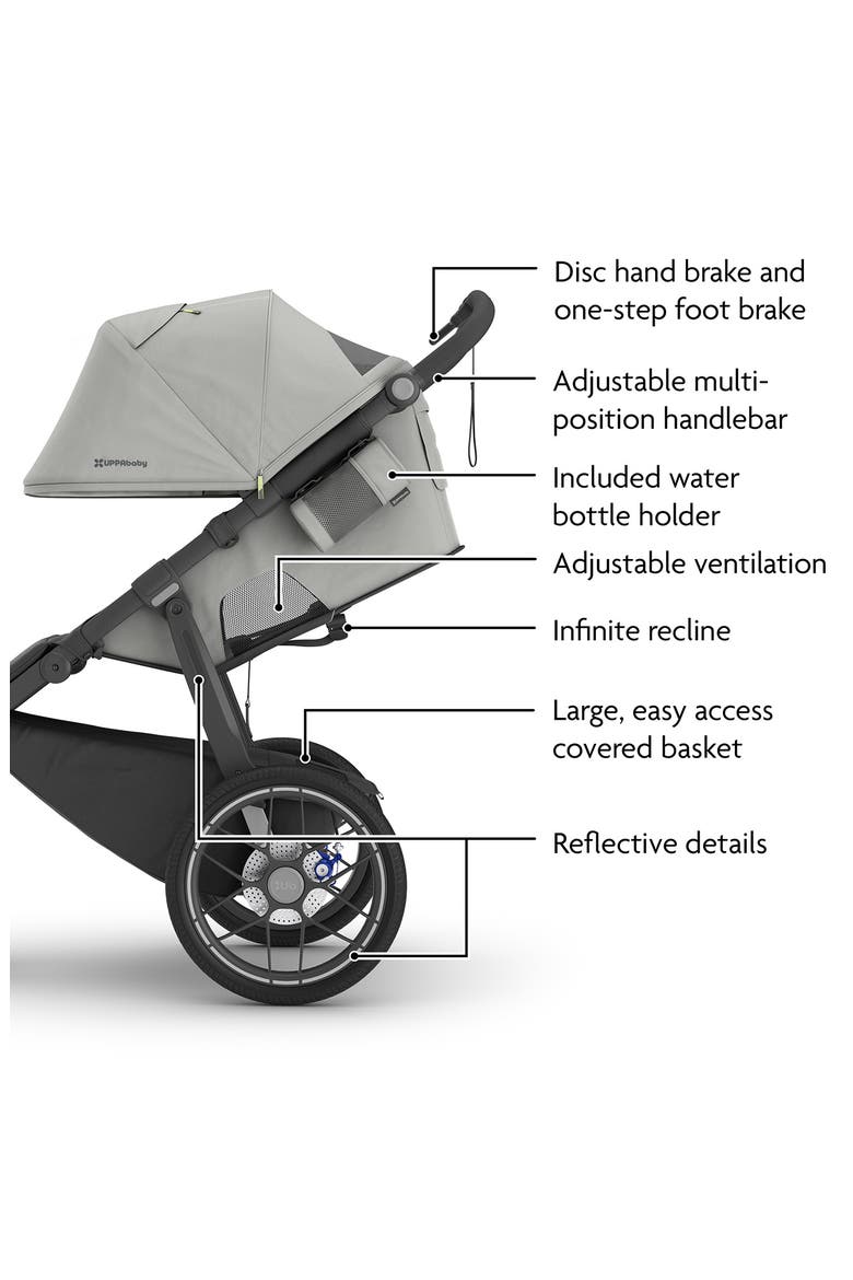 Ridge® V2 Jogging Stroller, Alternate, color, SAVANNAH