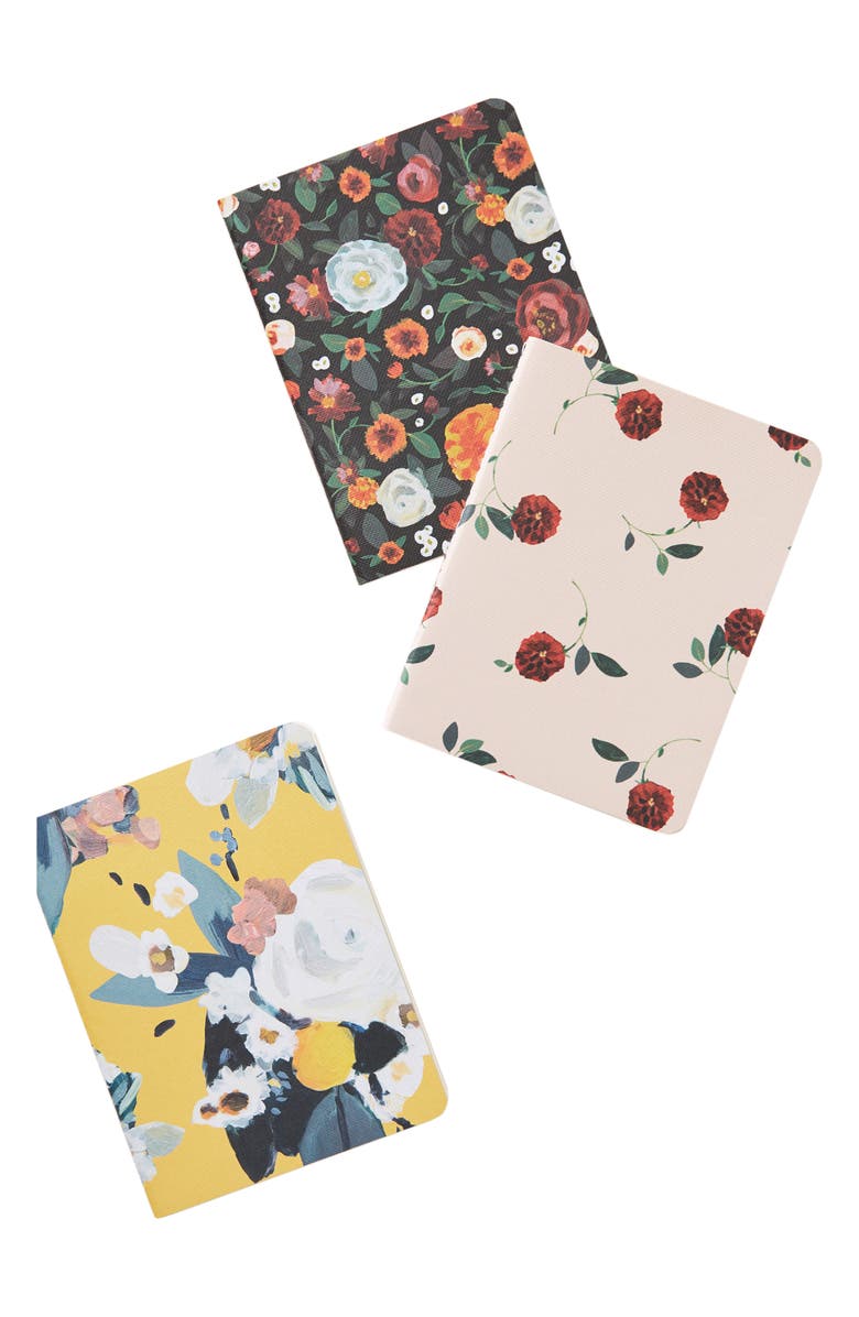 Anthropologie Home Anthropologie Lena Set of 3 Journals, Alternate, color, 