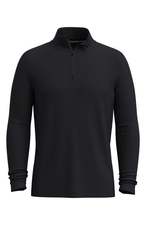 Active Mesh Quarter Zip Pullover