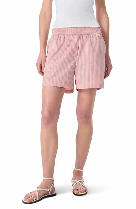 rag & bone Emma Stripe Poplin Shorts