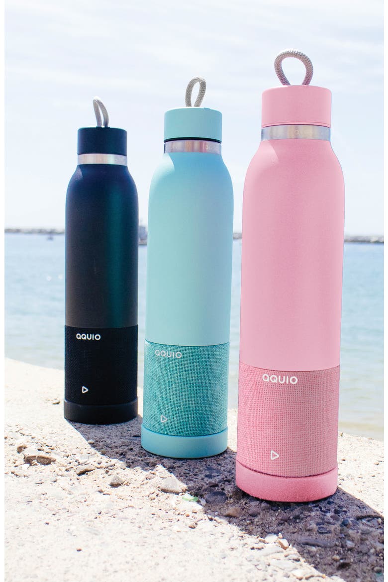 Double Wall Insulated Water Bottle & Detachable Bluetooth® Speaker, Alternate, color, MIDNIGHT BLACK