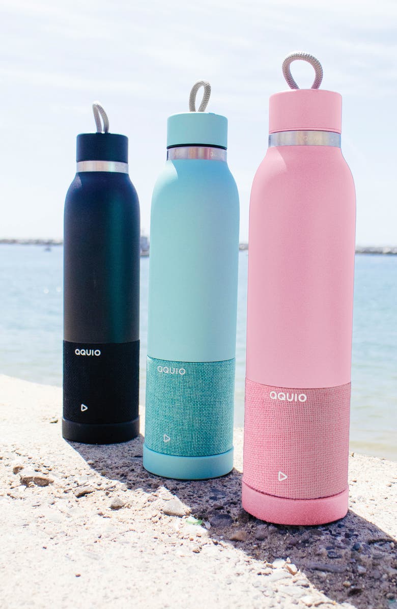 AQUIO Double Wall Insulated Water Bottle & Detachable Bluetooth<sup>®</sup> Speaker, Alternate, color, 