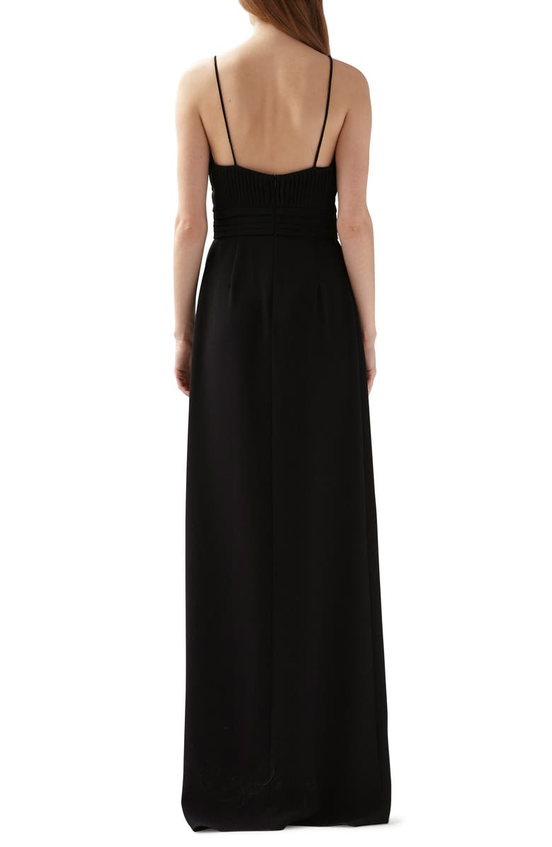 ML Monique Lhuillier Pleated Gown, Alternate, color, 