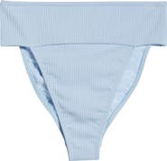 MONTCE Tamarindo Rib High Cut Bikini Bottoms