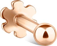 MARIA TASH Ball Single Threaded Stud Earring