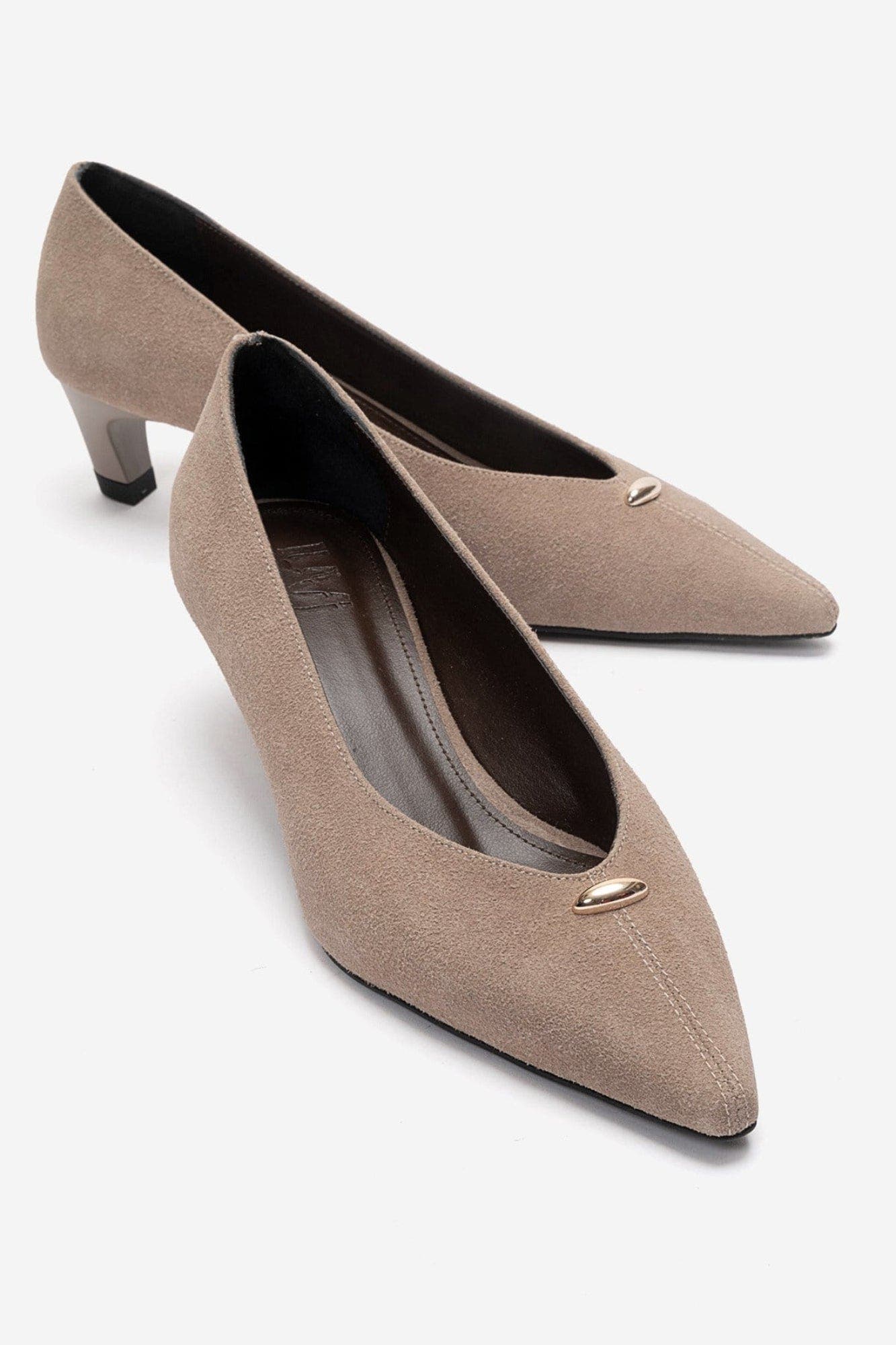 Taupe Suede