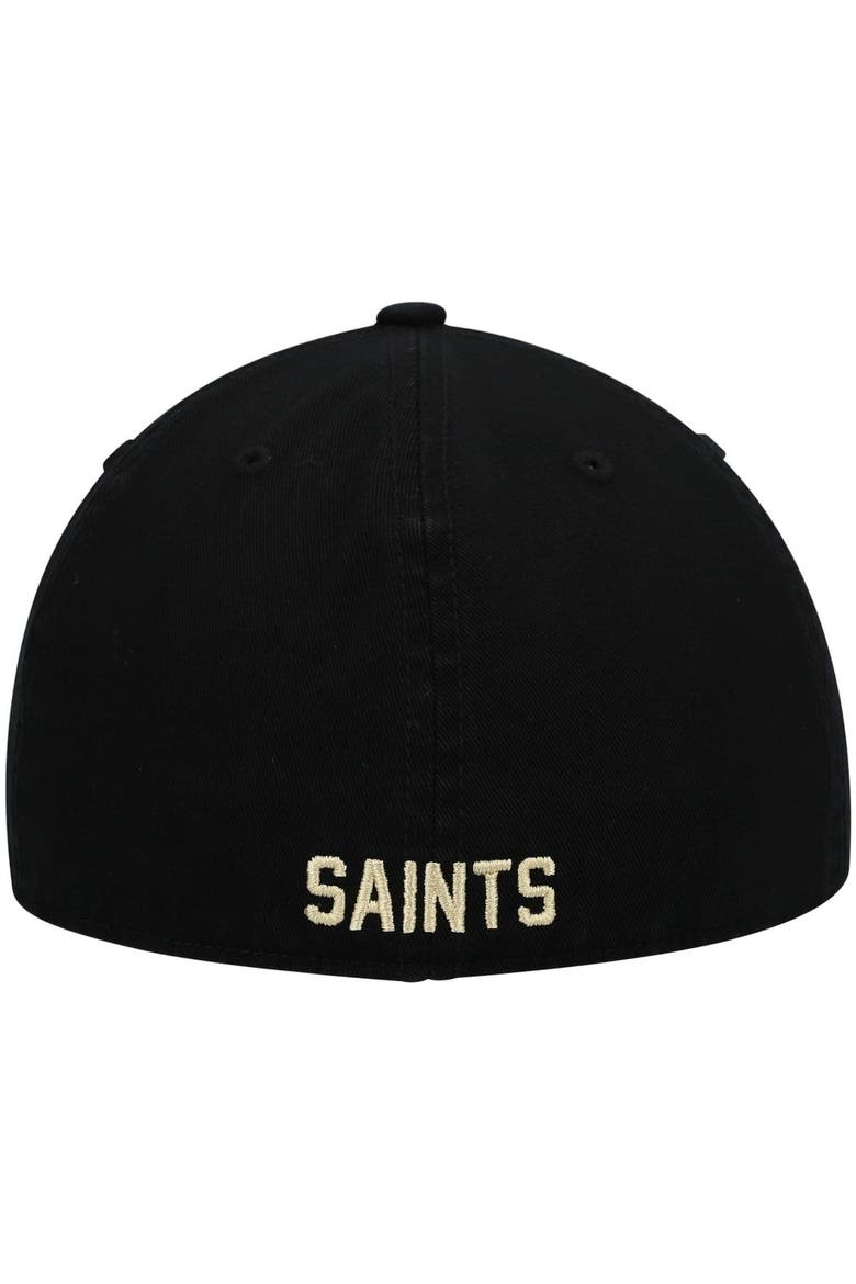Men's '47 Black New Orleans Saints Legacy Franchise Fitted Hat, Alternate, color, Black