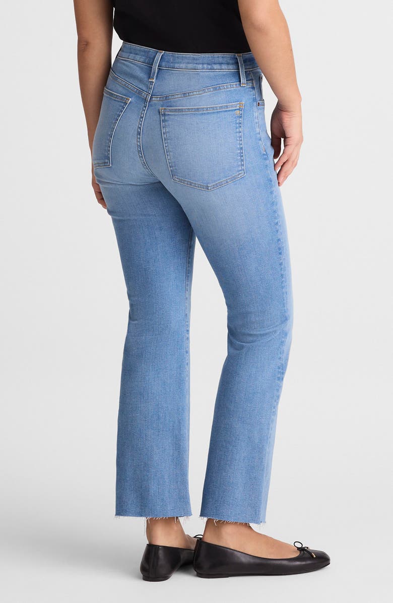 Madewell The Crop Flare Jeans, Alternate, color, Coastal Blue Wash