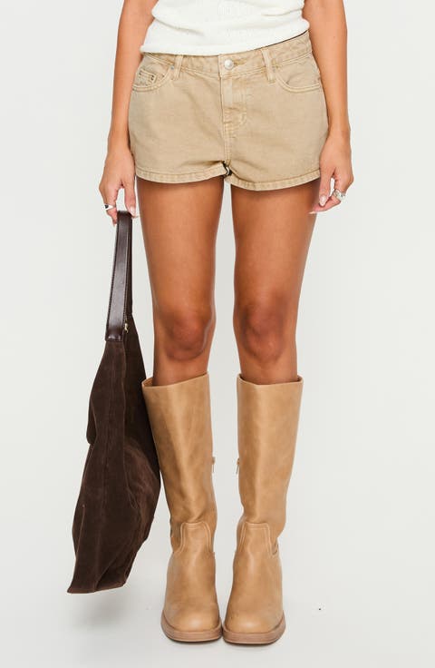 Dreamful Low Rise Denim Shorts