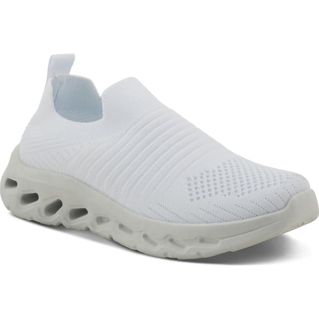 Flexus By Spring Step Scruggs Slip-on Sneaker In White