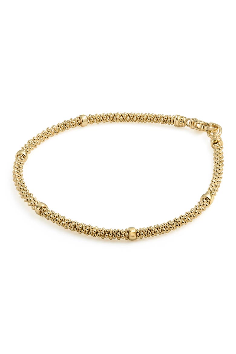 Delicate 18K Gold Beaded Bracelet, Alternate, color, GOLD