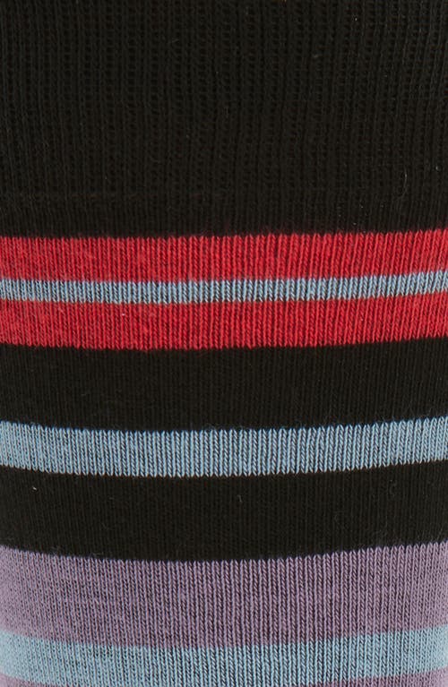 Paul Smith Kean Stripe Cotton Blend Socks In Multi