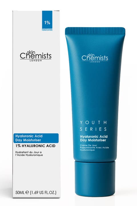 Hyaluronic Acid Day Moisturiser 50ml for Dryness, Fine Lines & Wrinkles