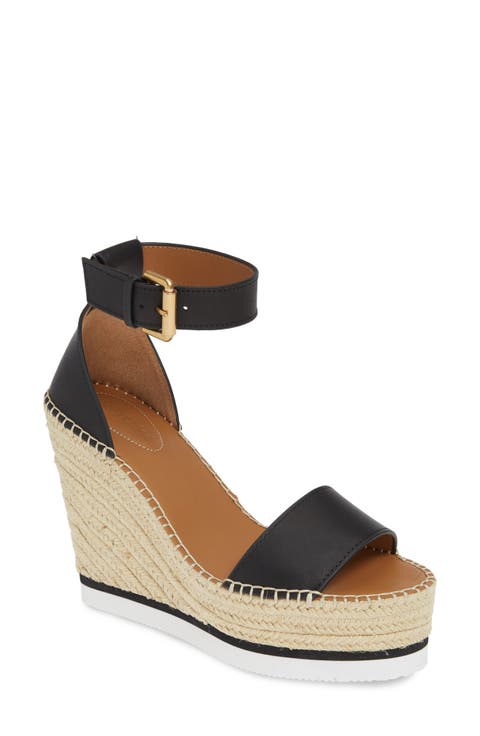 'Glyn' Espadrille Wedge Sandal (Women)