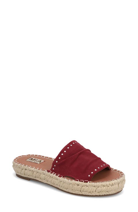 Dahya Espadrille Platform Slide Sandal (Women)