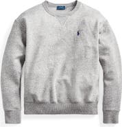 Polo Ralph Lauren Logo Embroidery Cotton Blend Sweatshirt