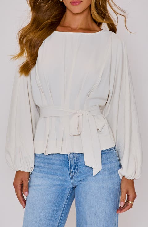 Lydia Tie Waist Top